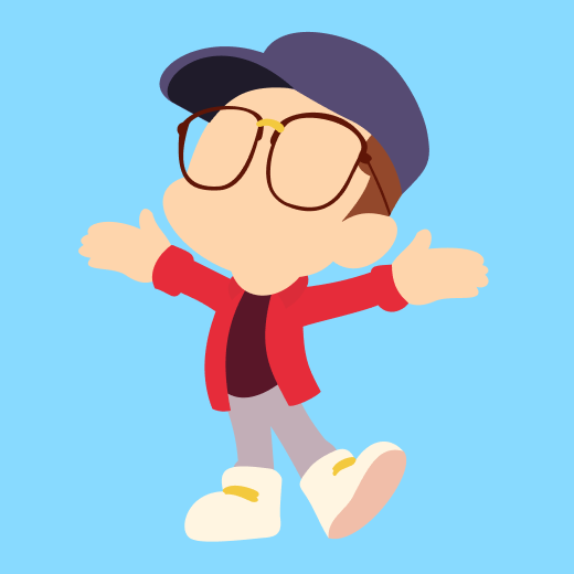 Digital illustration of Bobby Boy