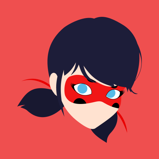 Digital illustration of Ladybug