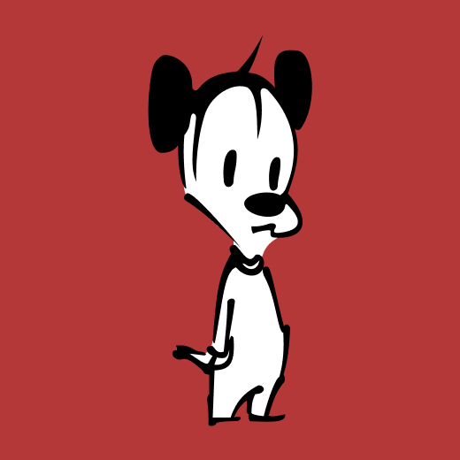 Digital illustration of Mutts