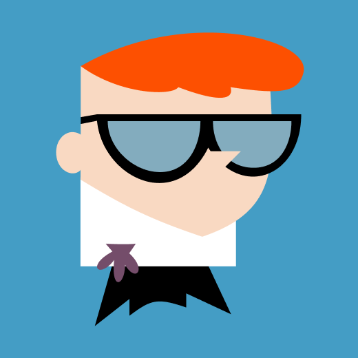 Digital illustration of Dexter