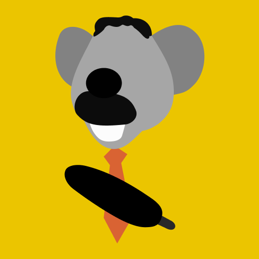 Digital illustration of Blinky Bill