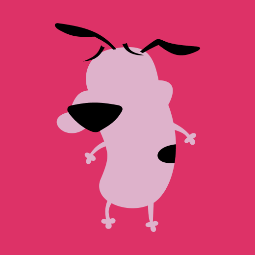 Digital illustration of Courage